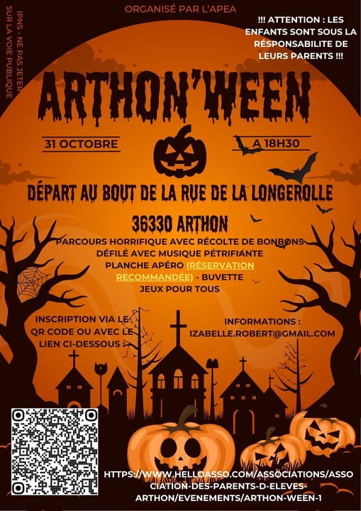 Arthon Ween (organisé par l'APEA)